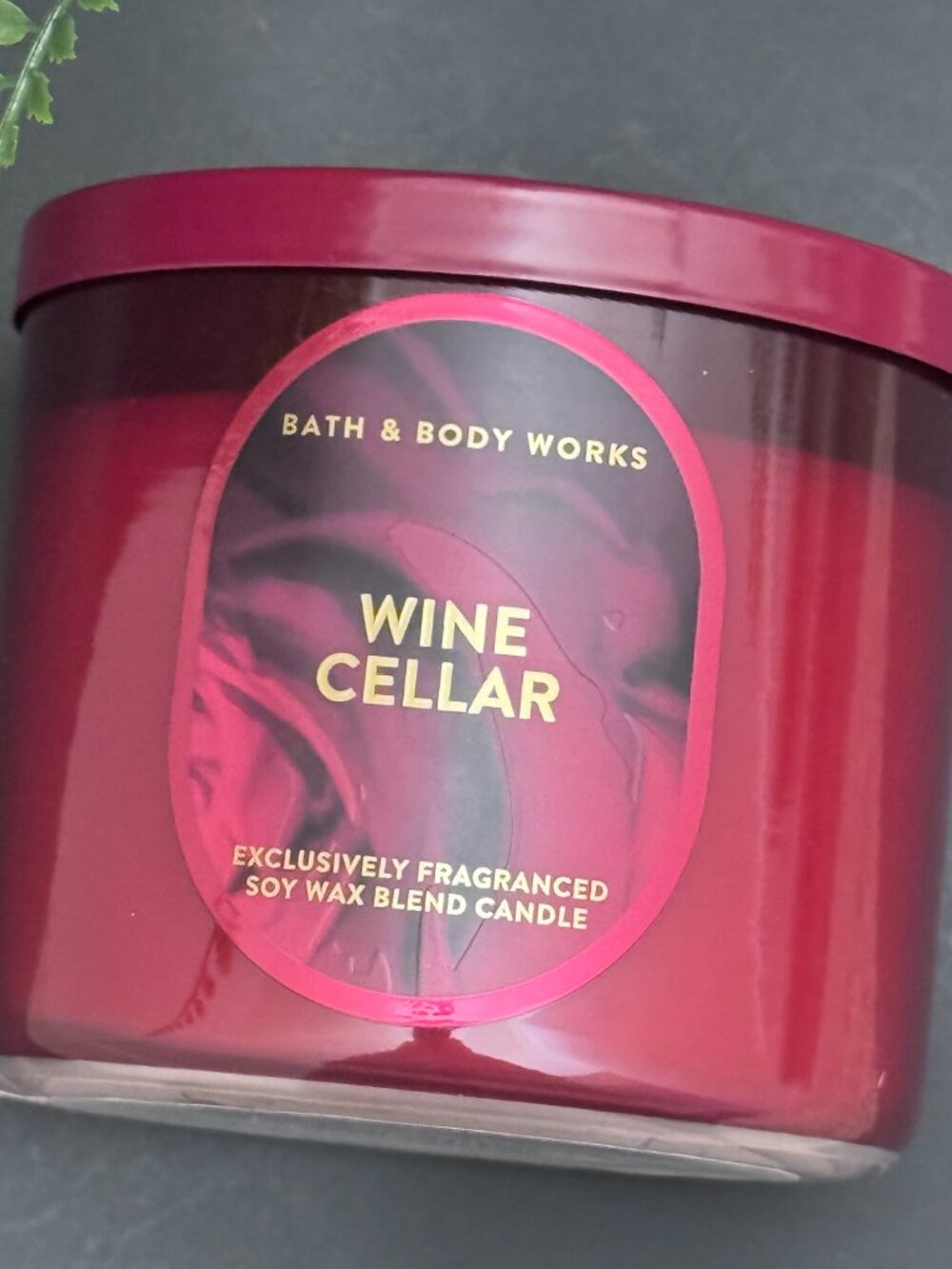 BBW Wine Cellar Bath & Body Works 3 Wick Candle - Picture 4 of 10